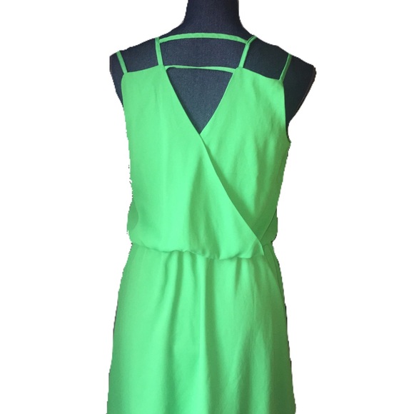 🎂Charming Charlie’s green dress - Picture 3 of 5